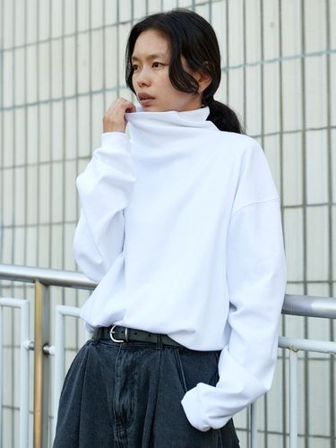 Cotton Turtleneck T-Shirt_4 Colors - MINIMAL PROJECT - Modalova