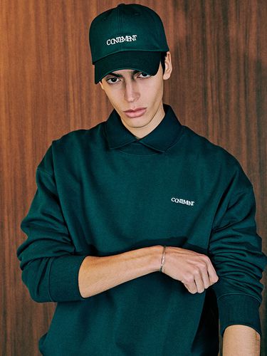 Signature Logo Ball Cap Green - CONTEMENT - Modalova