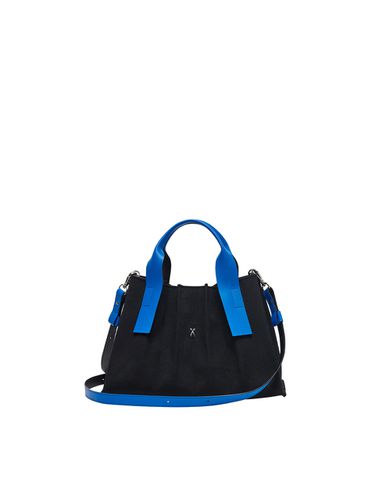 Lucky Pleats Canvas Tote Bag Small_Imperial Blue - JOSEPH & STACEY - Modalova