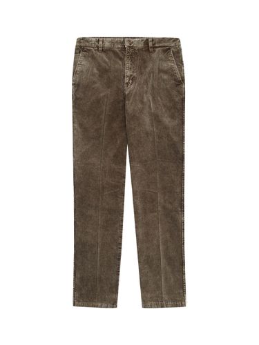 Washed Corduroy Pants Light Khaki - SOLEW - Modalova