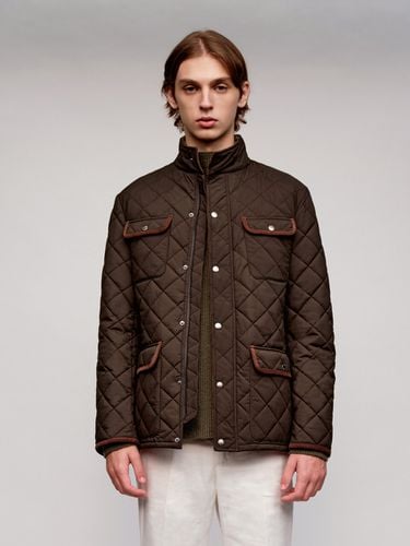 Corduroy-Trimmed Quilted Jacket - SOLEW - Modalova