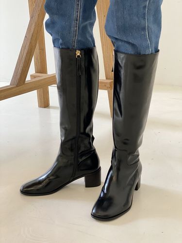 Muse Slim Long Boots _Black - jeu d`art - Modalova