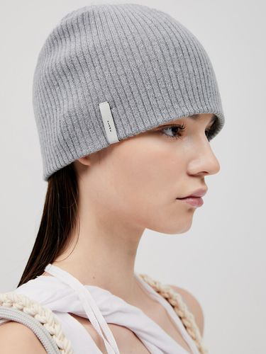 FLARE Knit Beanie [Gray] - FLARE UP - Modalova