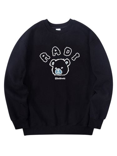 Radi Bear Line Sweatshirt (Black) - RADINEO - Modalova