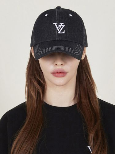 D Logo Stitching Over Fit Ball Cap - VARZAR - Modalova