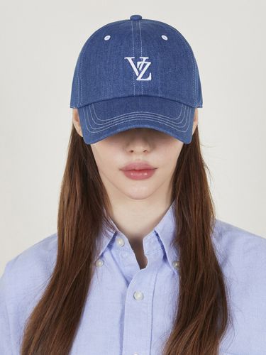 D Logo Stitching Over Fit Ball Cap - VARZAR - Modalova