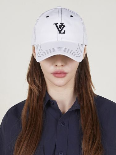 D Logo Stitching Over Fit Ball Cap - VARZAR - Modalova