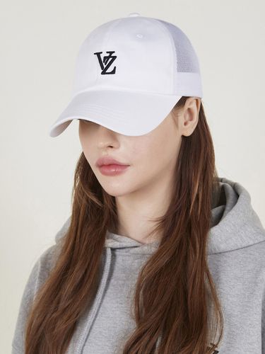 D Logo Side Mesh Over Fit Ball Cap - VARZAR - Modalova