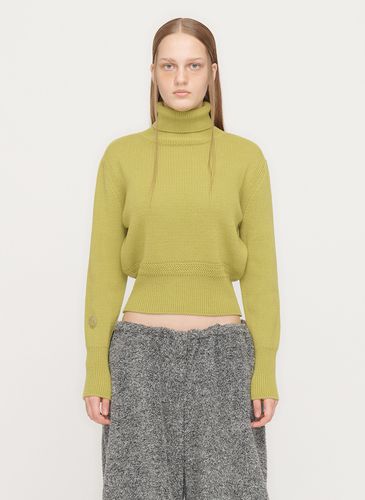 Ribbed Turtleneck Knit Pullover () - OPEN YY - Modalova