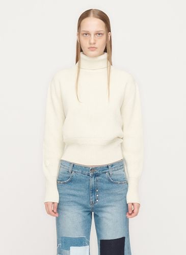 Ribbed Turtleneck Knit Pullover - OPEN YY - Modalova