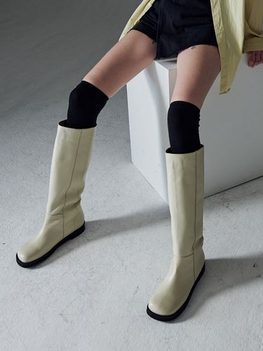 Bony Long Boots (Cream) - glen-Waverley 03150 - Modalova