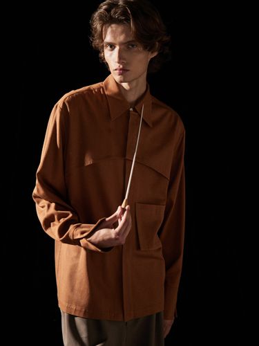 Pfeifer Layer Shirt_Burnt Orange - KONZERT - Modalova