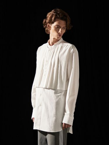 Conductor Pleated Shirt_White - KONZERT - Modalova