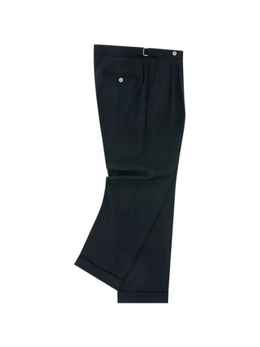 Two tuck Easy Trousers [Navy] - Bellief - Modalova