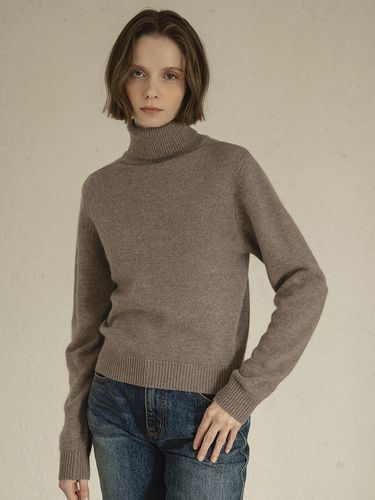 KN4215 Ranma Cashmere Turtleneck Knit - vanone atelier - Modalova