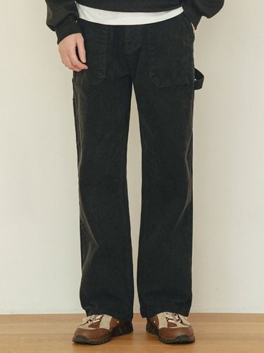 Carpenter Wide Pants_Black - HALBKREIS LAYOUT - Modalova