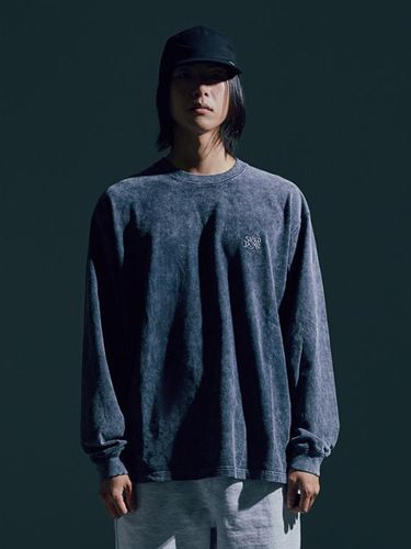 Pigment Dyeing Long Sleeve T-Shirt _ - Slowpoke - Modalova