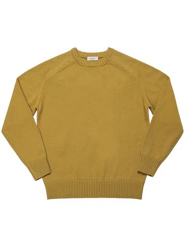 Saddle Crewneck Pullover _ Yellow - SORTIE - Modalova