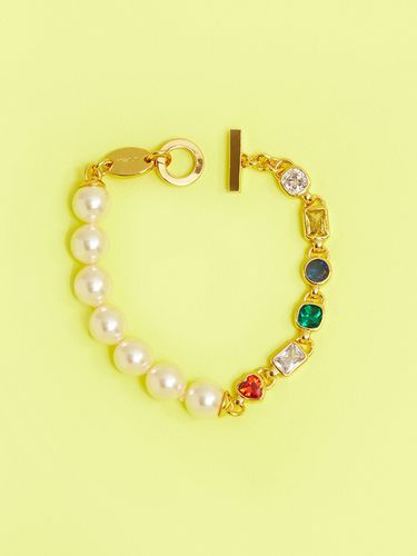 Spring Garden Pearl Bracelet - viollina - Modalova