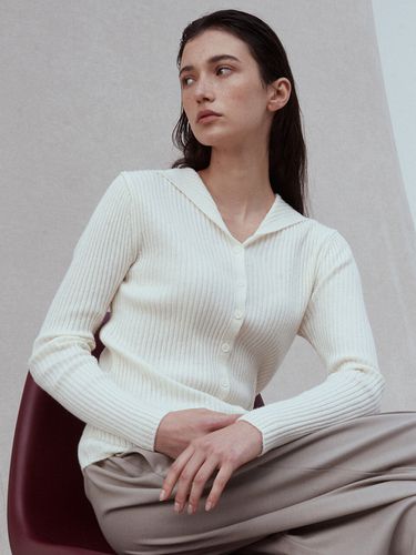 Cashmere Sailor Cardigan - ouie - Modalova