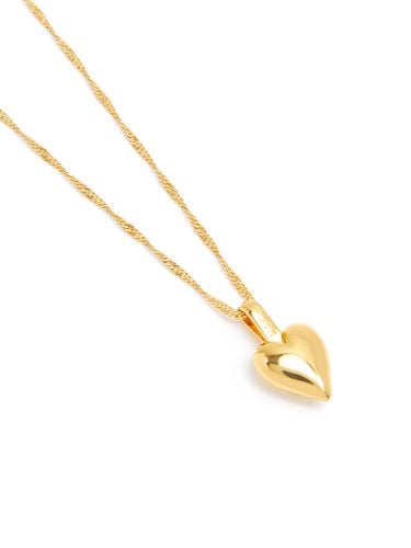 Dreamy Heart Necklace_ Gold - viollina - Modalova