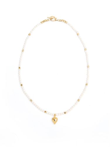 Petite Heart Necklace - viollina - Modalova