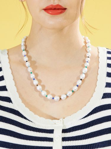 Summer Pearl Necklace - viollina - Modalova