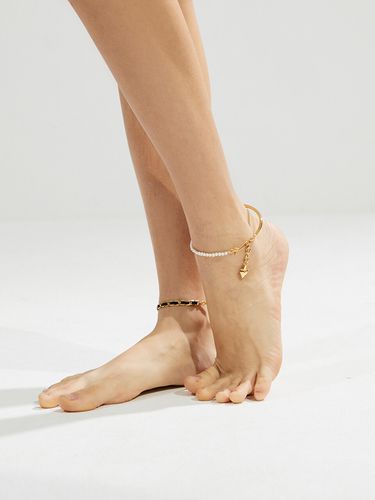 Dreamy Pearl Anklet - viollina - Modalova