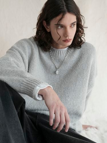 Beads Wool Loose-fit Knit - AVANDRESS - Modalova