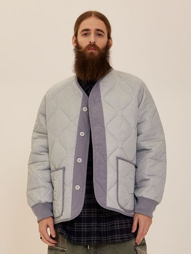 Big Pocket Quilting Jacket [Gray] - CARGOBROS - Modalova