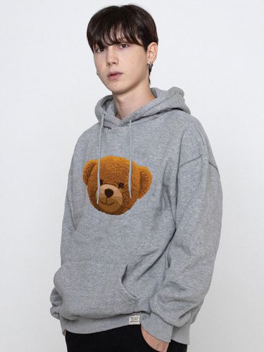 Unisex] Big OF Bear-Print Hoodie _ - GRAVER - Modalova