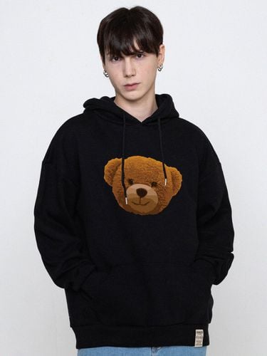 Unisex] Big OF Bear-Print Hoodie _ 6 Colors - GRAVER - Modalova