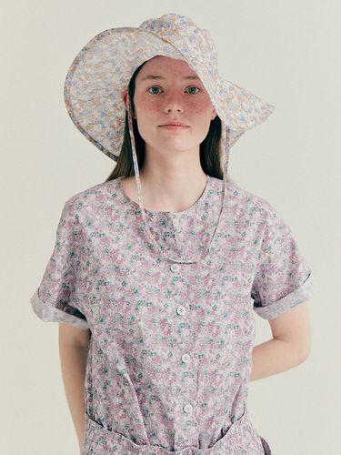 Wire Bucket Hat_Flower - Bensimon - Modalova