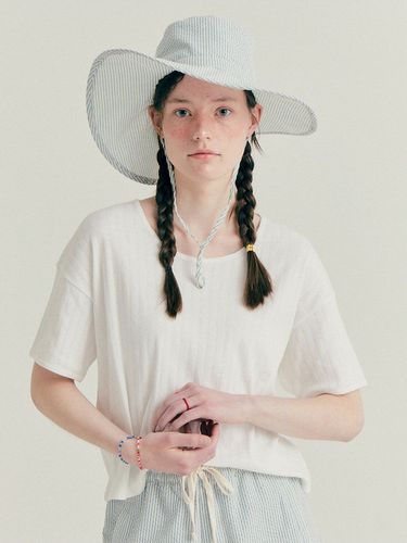 Wire Bucket Hat_Stripe - Bensimon - Modalova