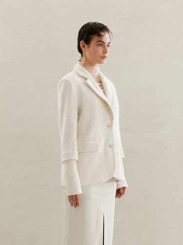 Soft Half Jacket [White] - Theballon - Modalova