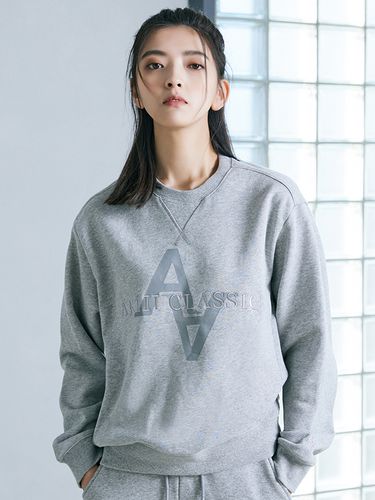 Signature Logo Classic Sweatshirt _ - AKIII CLASSIC - Modalova