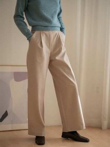 Slim Two Tuck Slacks - We’Dee - Modalova