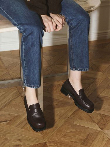 Barton Loafers_ Roast Brown - CHAUSSURE LAPIN - Modalova