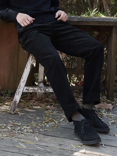 Corduroy Adjust Pants [Black] - Bellief - Modalova