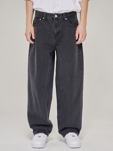 Wide-fit Tapered Denim Pants [] - DEEP SENSE - Modalova