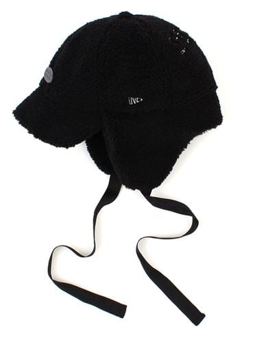 Bubble Fleece Earflap Cap (Black) - Universal chemistry - Modalova