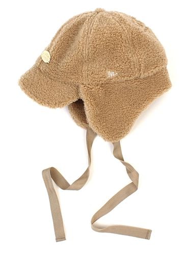 Bubble Fleece Earflap Cap (Beige) - Universal chemistry - Modalova