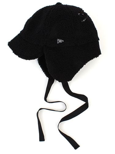 Muji Fleece Earflap Cap (Black) - Universal chemistry - Modalova