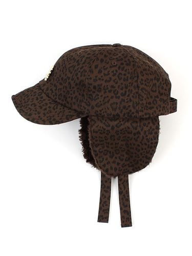 Leopard Earflap Cap (Brown) - Universal chemistry - Modalova