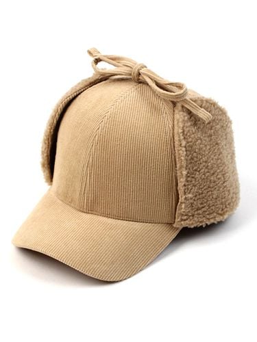 Forest Cube Corduroy Earflap Cap () - Universal chemistry - Modalova