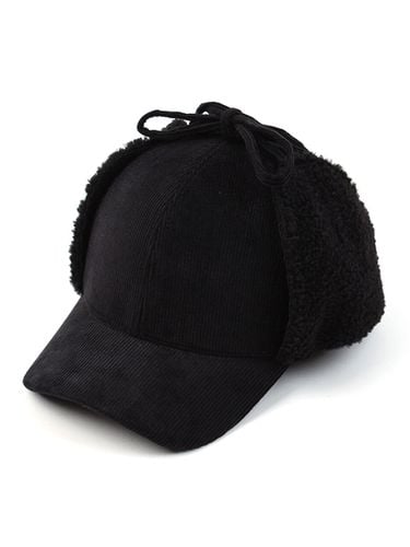 Forest Cube Corduroy Earflap Cap () - Universal chemistry - Modalova