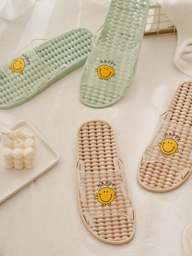 Happy Smile Bathroom Slippers - DECOVIEW - Modalova