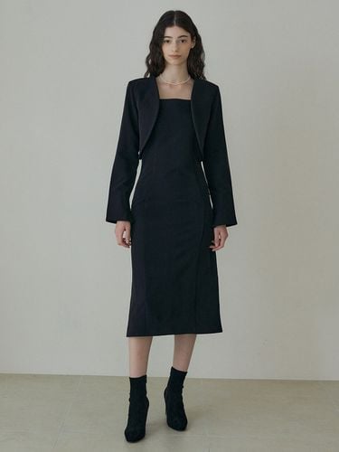 DRO Bolero Jacket and Strap Dress Set _ - REORG - Modalova