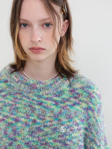 Teddy Oversized Knit_Multi Green - ROCCI ROCCI - Modalova