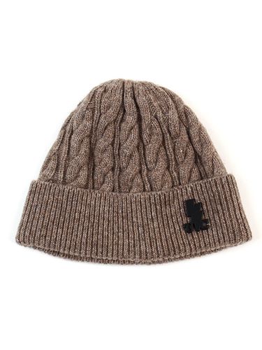 Wool Twist Short Beanie (Beige) - Universal chemistry - Modalova